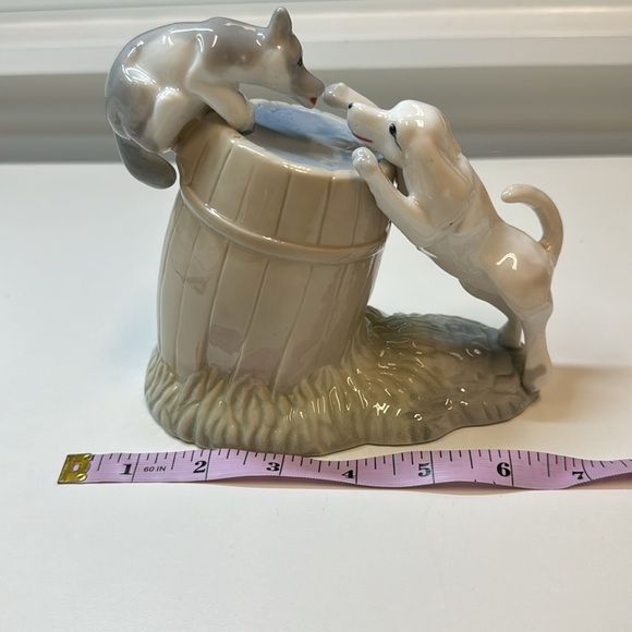 Ceramic Dog and Raccoon Figurine - Picture 9 of 11